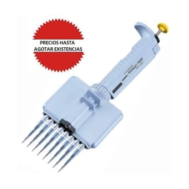 Micropipeta de 8 canales 40 - 200ul