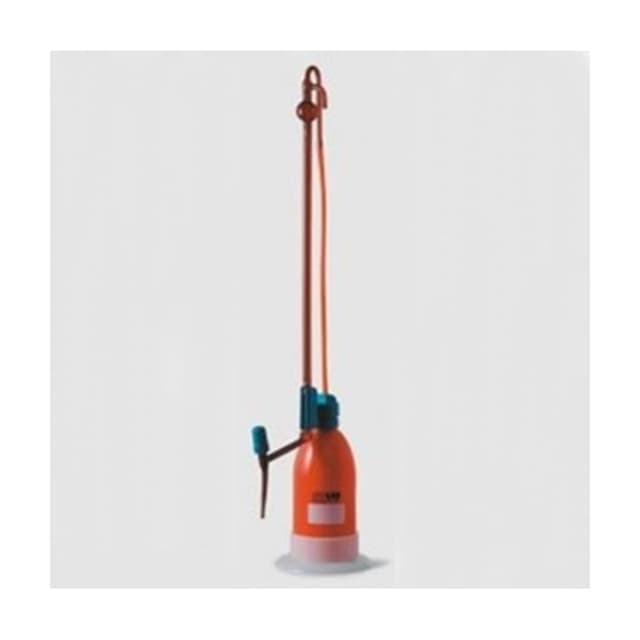 Bureta ambar 25ml con llave de teflon