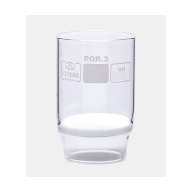 Crisol de vidrio 50ml porosidad 2