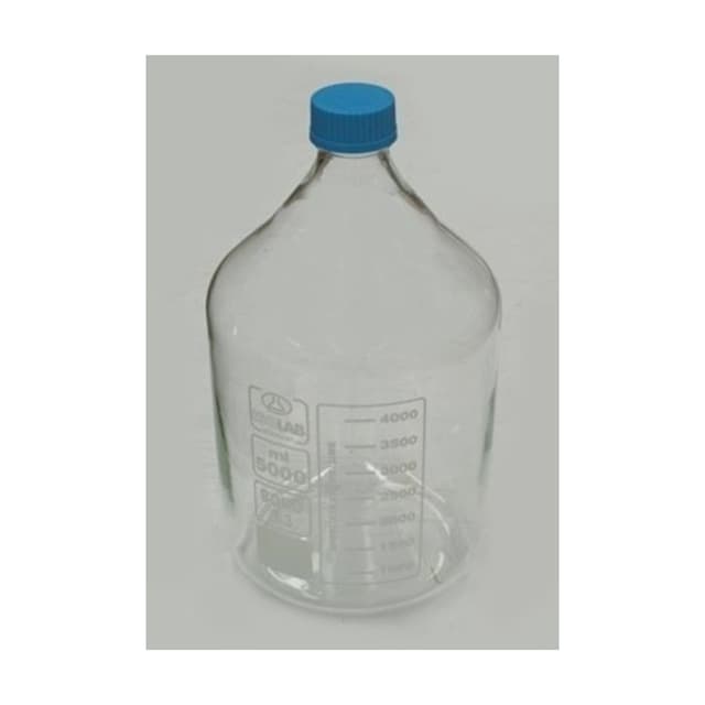 Frasco de vidrio con tapa rosca 5L