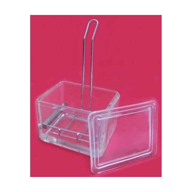 CAJA CON RACK PARA 20 PORTAOBJETOS