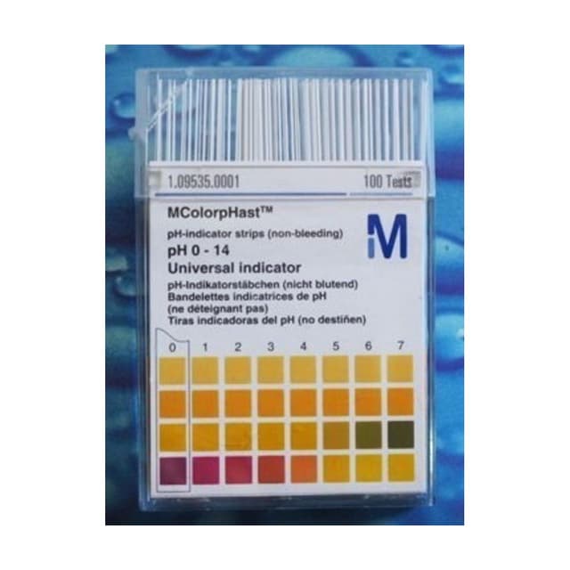 Papel indicador de PH 0-14