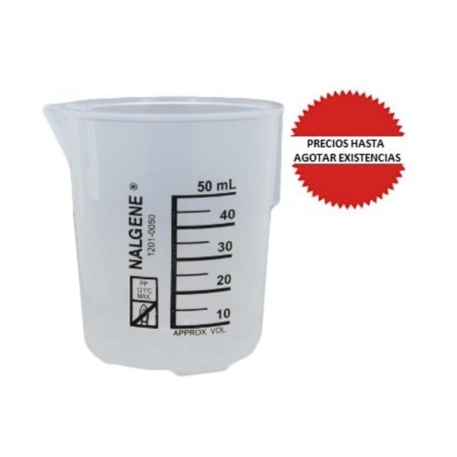 Vaso de precipitado PP 50ml
