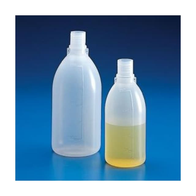 Botella De PE Graduada Sin Tapa 1L