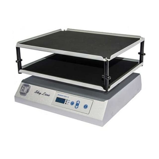 Agitador con balanceo y plataforma doble