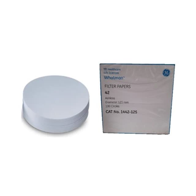 Papel filtro # 42 de 12.5cm