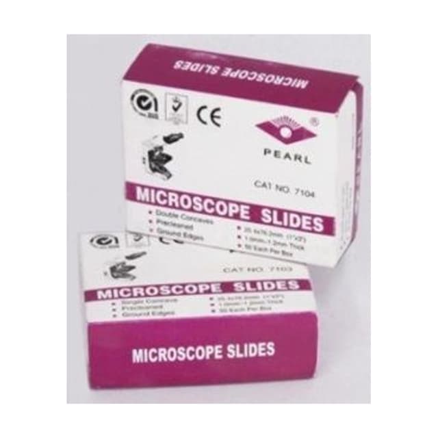 Portaobjetos Con 2 Excavaciones 75*25mm