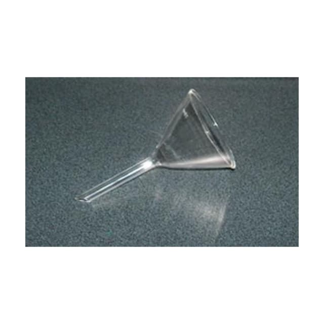 Embudo de vidrio tallo corto 100mm