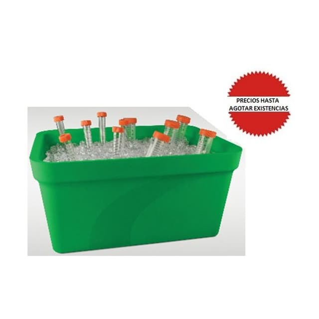 Bandeja de plastico para hielo 9L verde