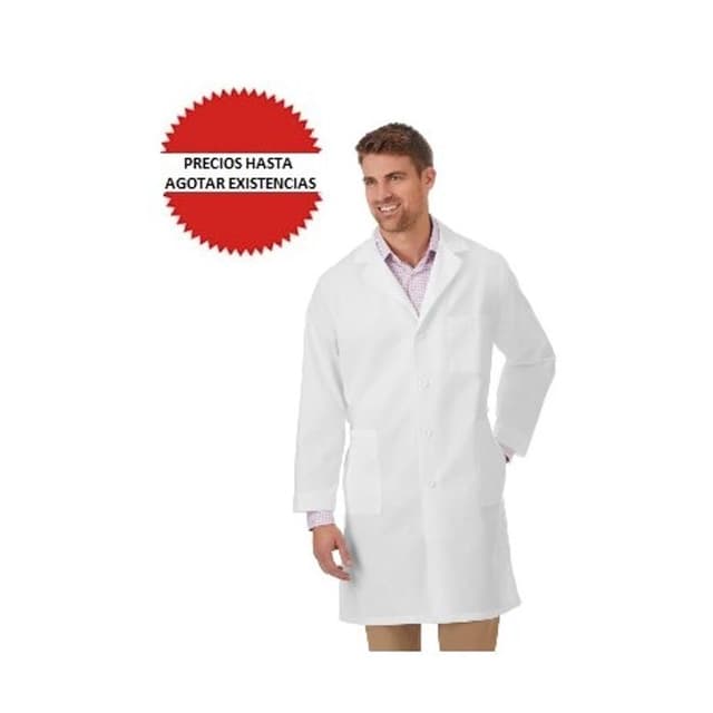 Bata de laboratorio grande