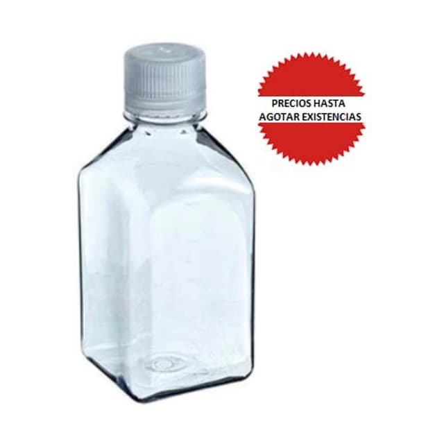 Botella cuadrada PC 1L