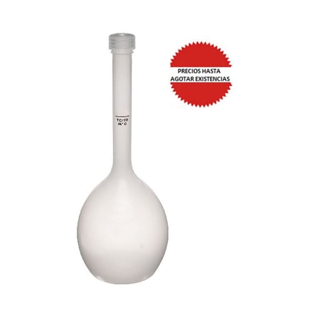 Matraz volumetrico PPCO clase B 1L