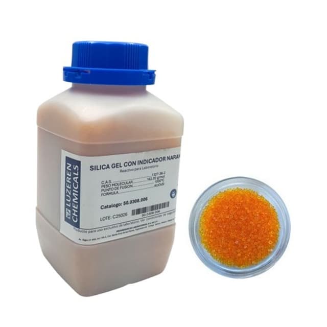 Silicagel con indicador perlas 3-5mm 1kg