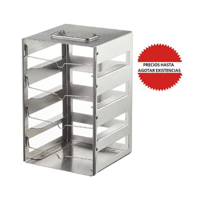 Soporte vertical para 4 criocajas