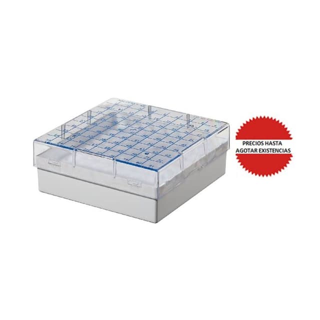Criocaja PC para 81 microtubos de 0.5ml