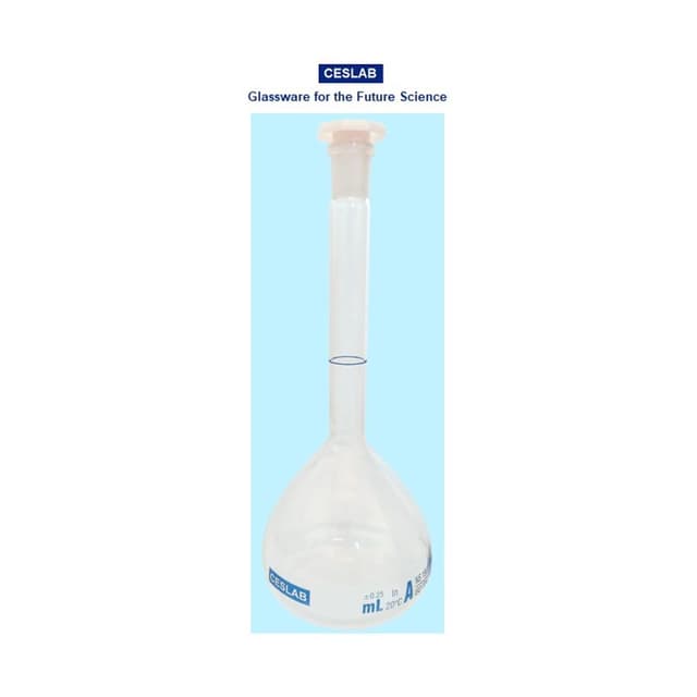 Matraz volumetrico de vidrio 20ml
