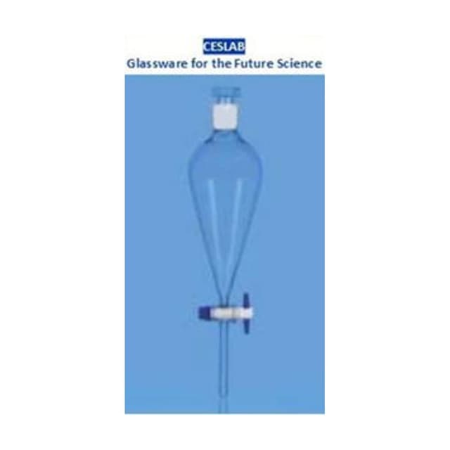 Embudo de separacion con llave PTFE 2L