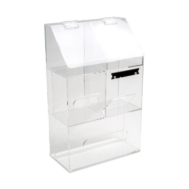 Organizador de acrilico con 5 dimensiones