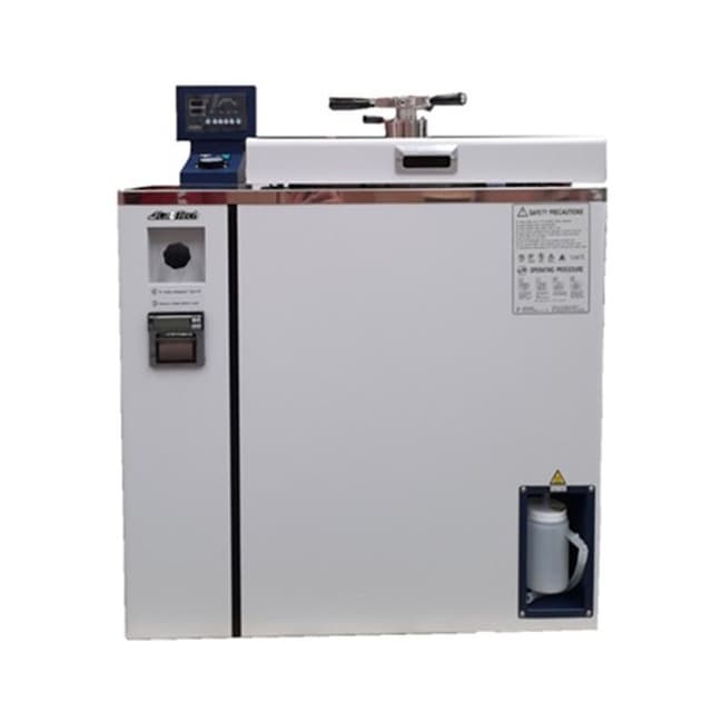 Autoclave vertical con registrador