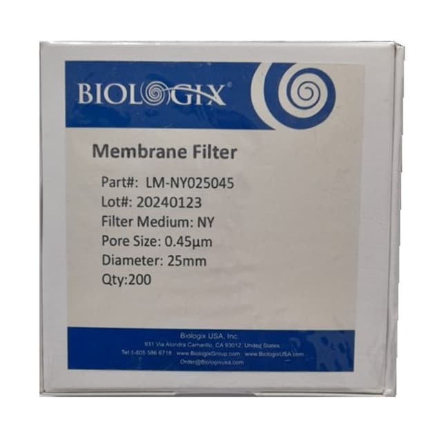 Membrana nylon 0.45um, 25mm