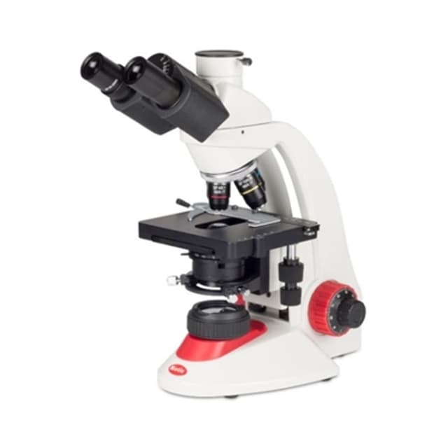 Microscopio triocular cabeza con Siedentopf