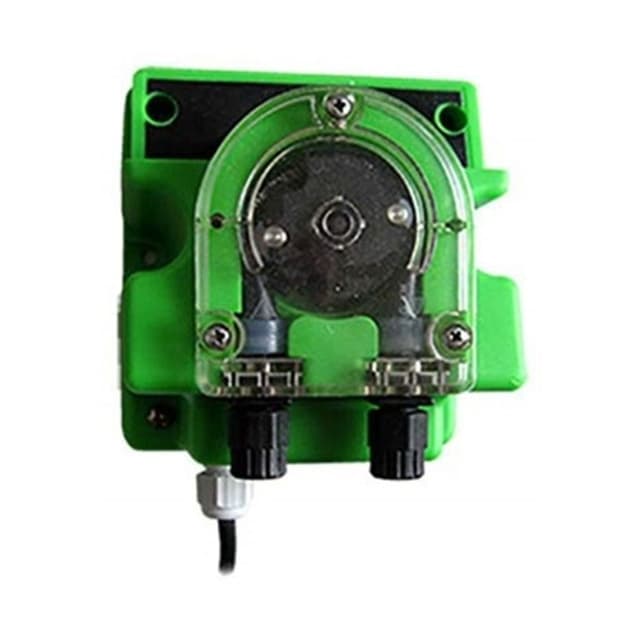 Bomba dosificadora con flujo