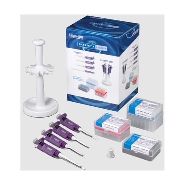 Juego 4 micropipetas