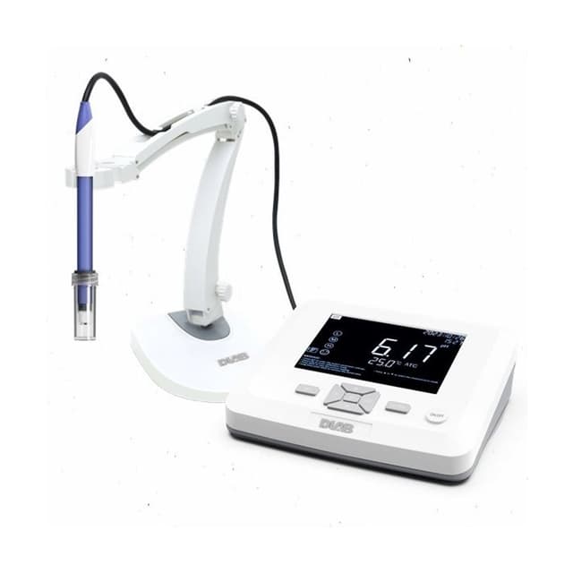 Phmetro de mesa con pantalla LCD