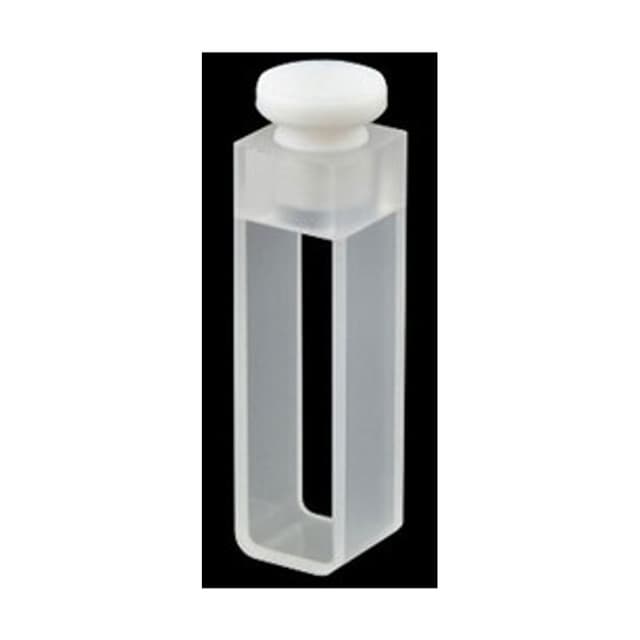 Celda de cuarzo 3.5ml con tapon de teflon