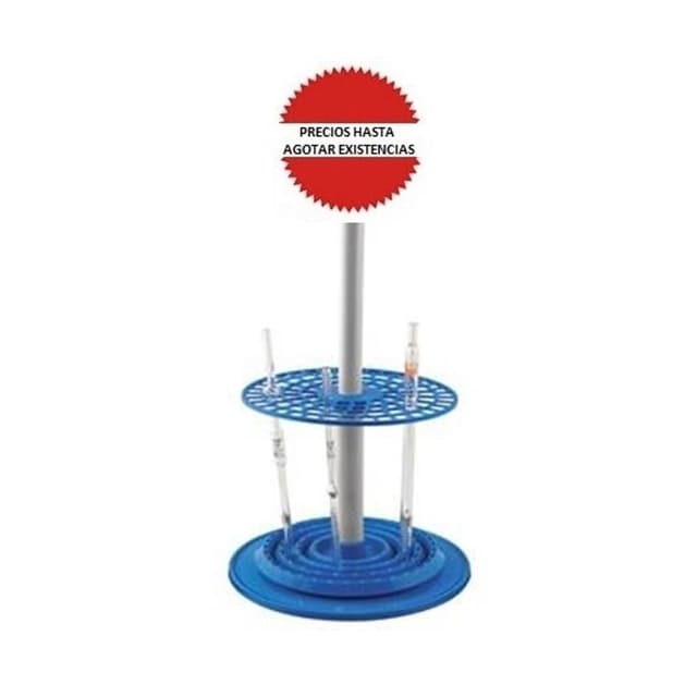 Portapipetas rotatorio PP azul