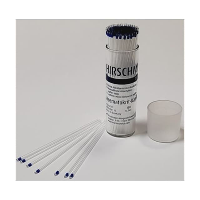 Tubo capilar de vidrio neutro