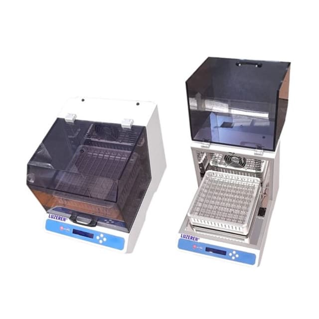 Incubadora con agitacion LCD de mesa