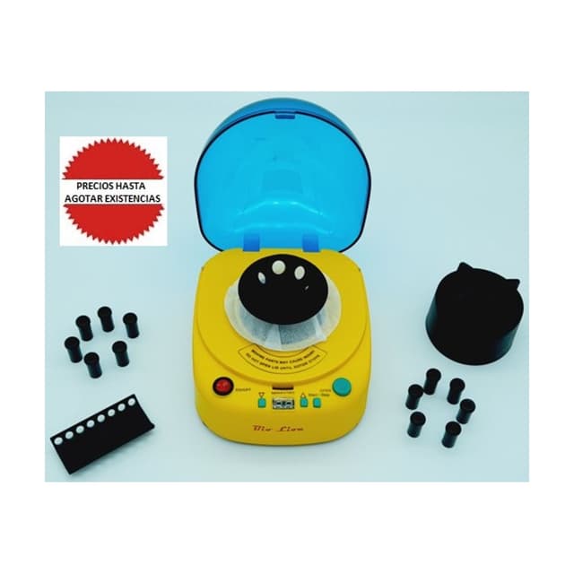 Microcentrifuga personal 1000-12,000 RPM