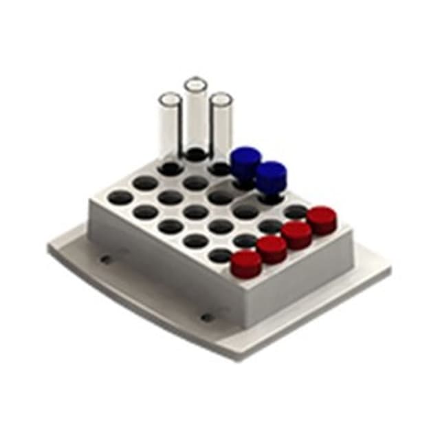 Bloque tipo F para 24 tubos de 12mm