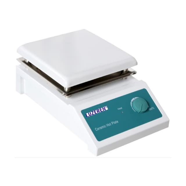 Parrilla con placa cerámica