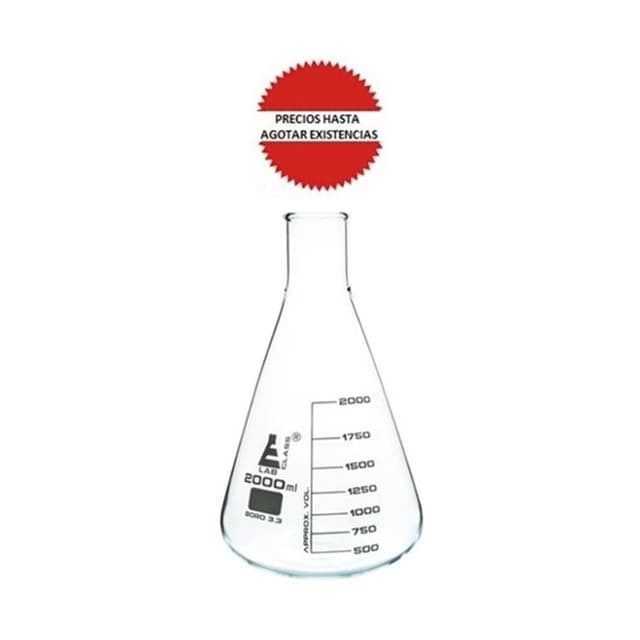 Matraz erlenmeyer 2000ml