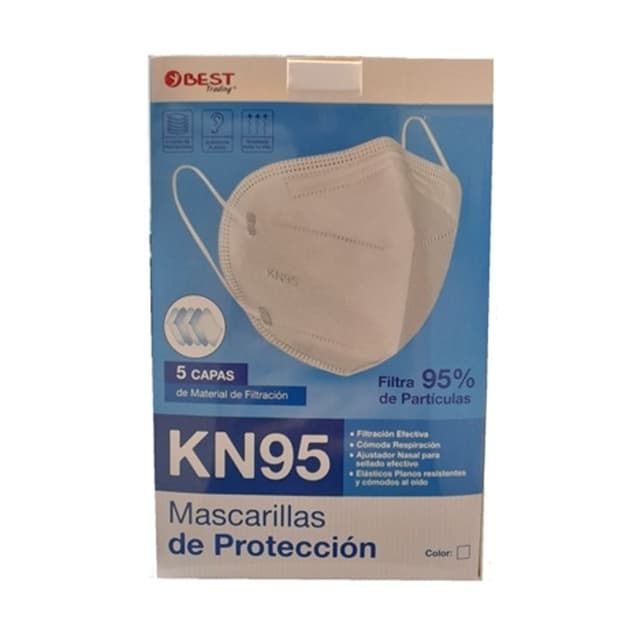 Cubrebocas blanco KN95