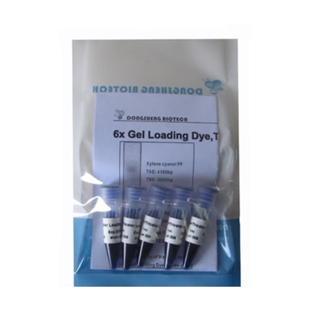 Tincion de carga 6X tricolor, 5*1ml