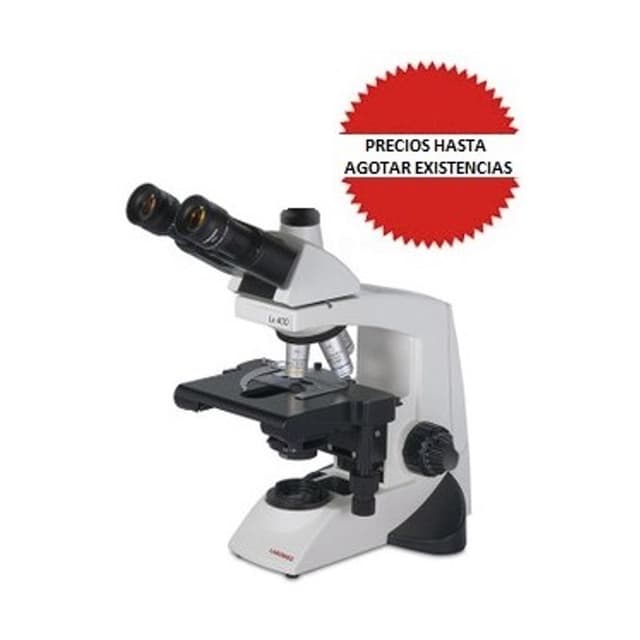 Microscopio triocular LED