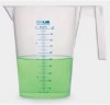 Jarra de PP forma alta 1000ml graduado azul Isolab