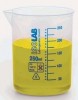 Vaso de plastico impresion en azul 25ml Isolab