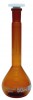 Matraz volumetrico ambar 50ml Luzeren
