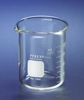 VASO GRADUADO 250ml 12/PAQ  PYREX