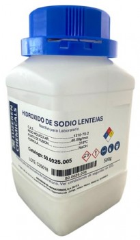 Hidroxido de sodio lentejas 500g Luzeren
