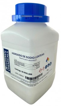 Hidroxido de sodio lentejas 1kg Luzeren