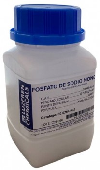 Fosfato de sodio monobasico 250g LUZEREN CHEMICALS
