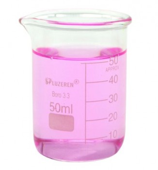Vaso de vidrio boro 3.3 de 50ml Luzeren