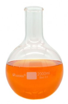 Matraz de ebullicion fondo plano 2L Luzeren