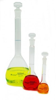 Matraz volumetrico vidrio boro 3.3 de 50ml Luzeren