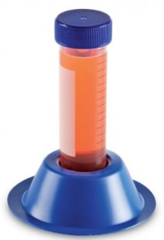 Gradilla PS azul para tubo de 50ml Heathrow